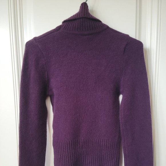 Divided Lambswool/Angora Blend Turtleneck Sweater - Picture 4 of 9